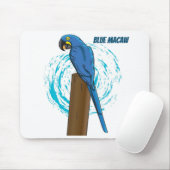 Blue Macaw Muismat (Met muis)