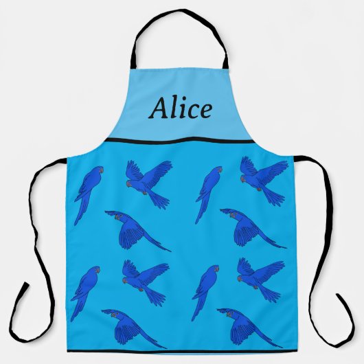 Blue Macaw Schort (Voorkant)