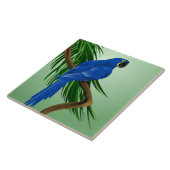 Blue Macaw Tegeltje (Zijkant)