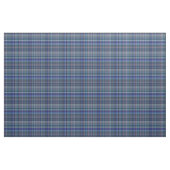 Blue Madras Pset Stripes Print Pattern Stof (Yard (91,4 cm))