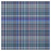 Blue Madras Pset Stripes Print Pattern Stof (Swatch)