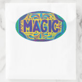 Blue Magic Ovale Sticker (Tas)