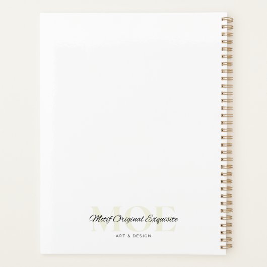 Blue Magic Planner (Achterkant)