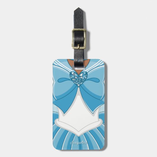 Blue Magical Girl II Bagagelabel (Voorkant verticaal)