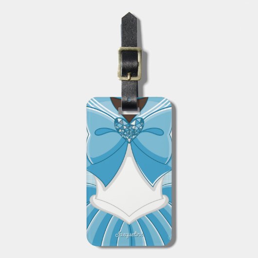 Blue Magical Girl III Bagagelabel (Voorkant verticaal)