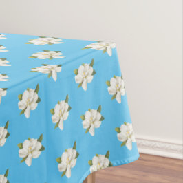 Blue Magnolia Blossom Tafelkleed