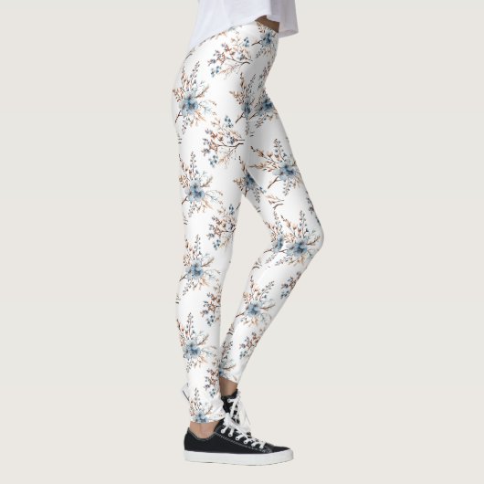 Blue Magnolia Leggings (Rechts)