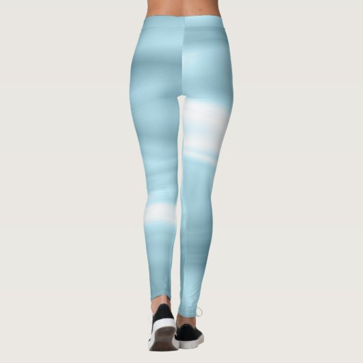 Blue Maid of Honor Party Leggings (Achterkant)