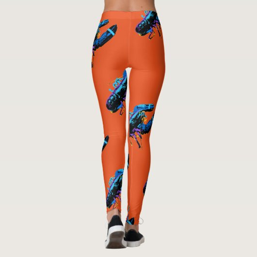Blue Maine Lobster Leggings (Achterkant)