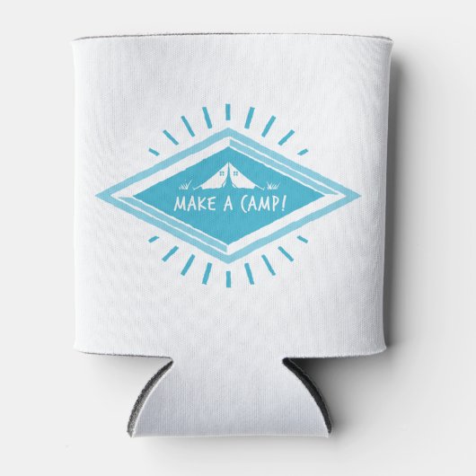 Blue Make a Camp, Great Adventure Blikjeskoeler (Voorkant)