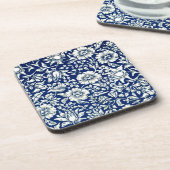 Blue Mallow door William Morris Bier Onderzetter (Linkerzijde)