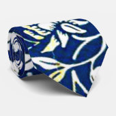 Blue Mallow door William Morris Stropdas (Opgerold)