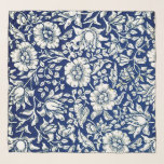 Blue Mallow, een William Morris-patroon, Sjaal<br><div class="desc">Blue Mallow,   bloempatroon van de Engelse kunstenaar William Morris</div>