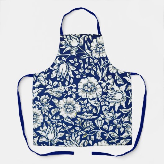 Blue Mallow, patroon van William Morris Schort (Voorkant)