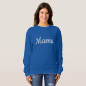 Blue Mama and Dad Sweatshirts Trui (Voorkant volledig)