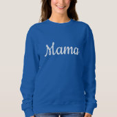 Blue Mama and Dad Sweatshirts Trui (Voorkant)