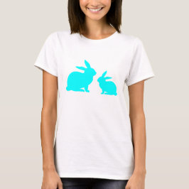 Blue Mama en Baby Bunny T-shirt