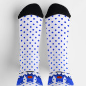 Blue Man Ghosts Halloween Sokken (Top)
