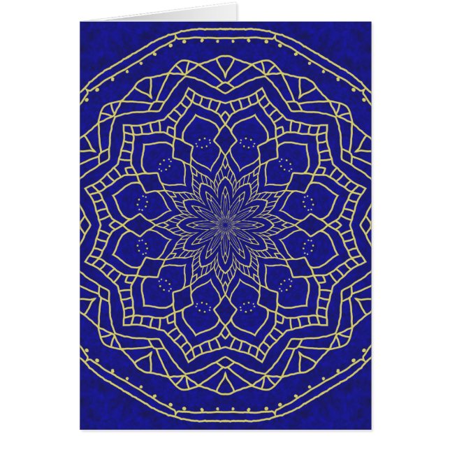 Blue Mandala (Voorkant)