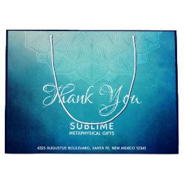  Blue Mandala Abstract Business Groot Cadeauzakje