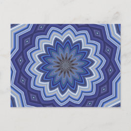 Blue Mandala Briefkaart