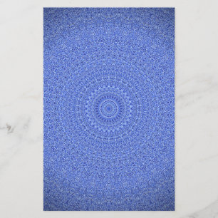 Blue Mandala Briefpapier