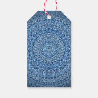 Blue Mandala Cadeaulabel