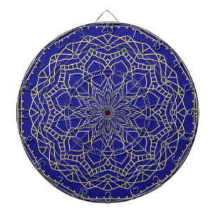 Blue Mandala Dartbord
