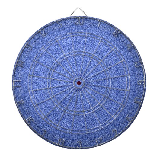 Blue Mandala Dartbord (Voorkant)