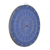 Blue Mandala Dartbord (Voorkant Links)