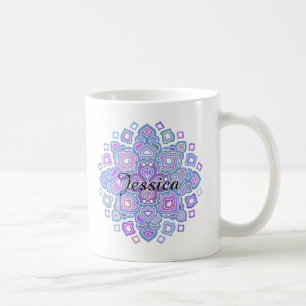 Blue Mandala Koffiemok