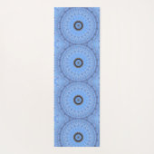 Blue mandala magic yoga mat (Achterkant)