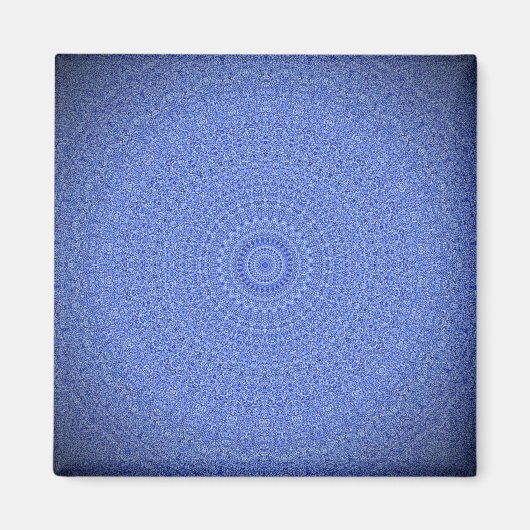 Blue Mandala Magneet (Voorkant)