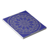 Blue Mandala Notitieblok (Schuin)