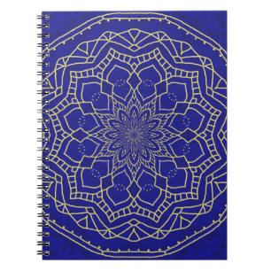 Blue Mandala Notitieboek