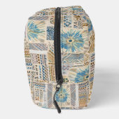 Blue Mandala Patchwork Toilettas Toilettasje (Rechts)