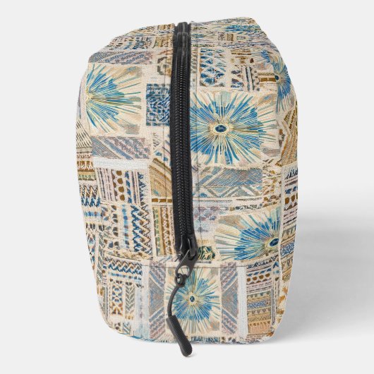 Blue Mandala Patchwork Toilettas Toilettasje (Rechts)