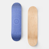 Blue Mandala Persoonlijk Skateboard (Voorkant)