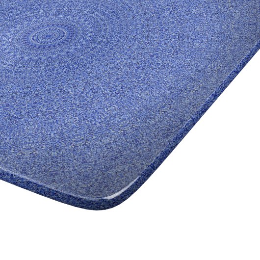 Blue Mandala Snijplank (Hoek)