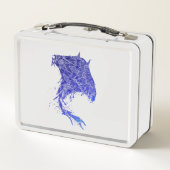 Blue Mandala Stingray (Achterkant)