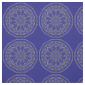 Blue Mandala Stof (Swatch)