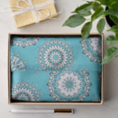 Blue Mandalas Tissue Paper Tissuepapier (Geschenk)