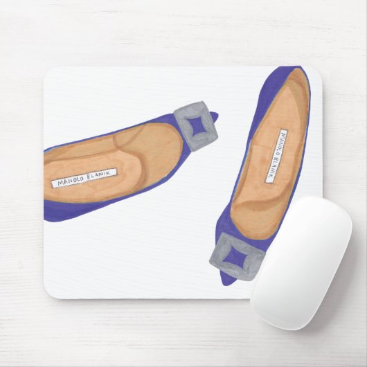 Blue Manolos Muismat (Met muis)
