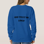 Blue Manta's Ocean Adventure Kleurrijke koralen du Trui (Achterkant)