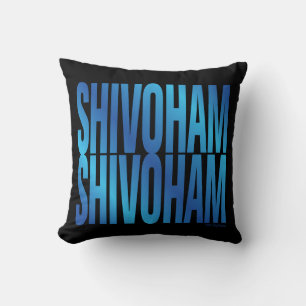 Blue Mantra Shivoham Shivoham Black Kussen