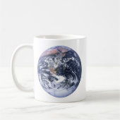 Blue Marble Earth Space Foto Koffiemok (Links)