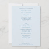 Blue Marble Effect Romantische foto tweeling Afstu Kaart (Achterkant)