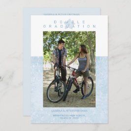 Blue Marble Effect Romantische foto tweeling Afstu Kaart