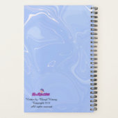 Blue Marble Geometric Design Business Planner (Achterkant)