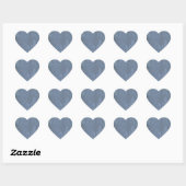 Blue Marble Heart Sticker (Vel)